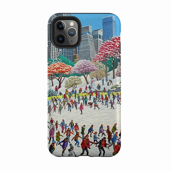 Refined Edge Eco Friendly iPhone Tough Case - Newyork Skaters By Philip Hood