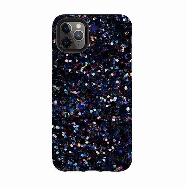 Premium Texture Stylish Choice iPhone Tough Case - Night Sky By Kitty Joseph (case does not glitter)
