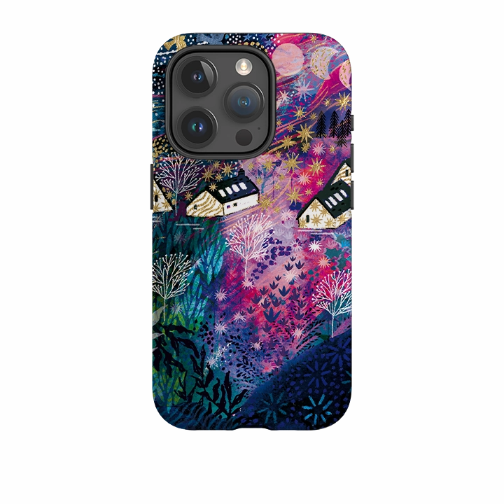 iPhone Tough Case - Northern Lights By Emma Frances Grant Protective Build Soft Protection Edge