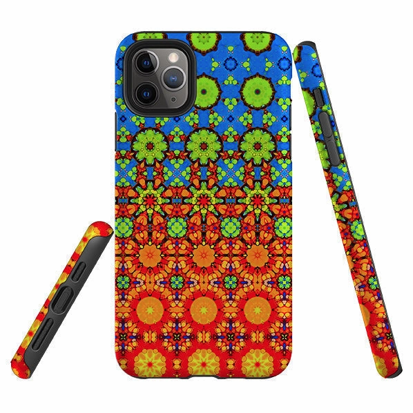 iPhone Tough Case - Okeechobee Modern Texture Look