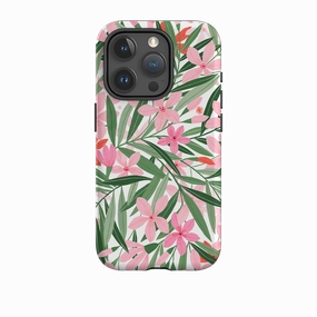 Minimal Feel Fashion Touch iPhone Tough Case - Oleandro Pattern By Madalina Andronic