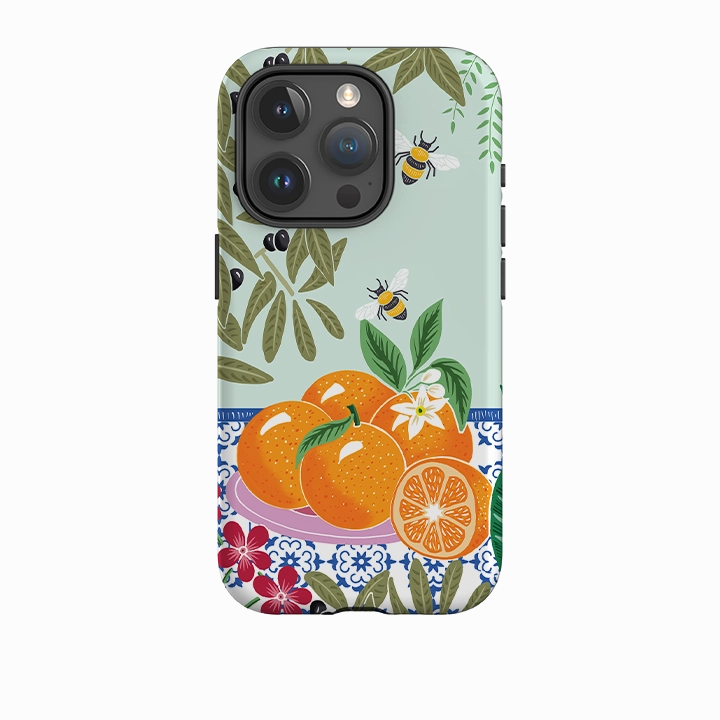 iPhone Tough Case - Oranges By Kate Heiss Modern Function