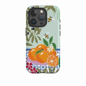 iPhone Tough Case - Oranges By Kate Heiss Protective Edge Layer Fashion Choice