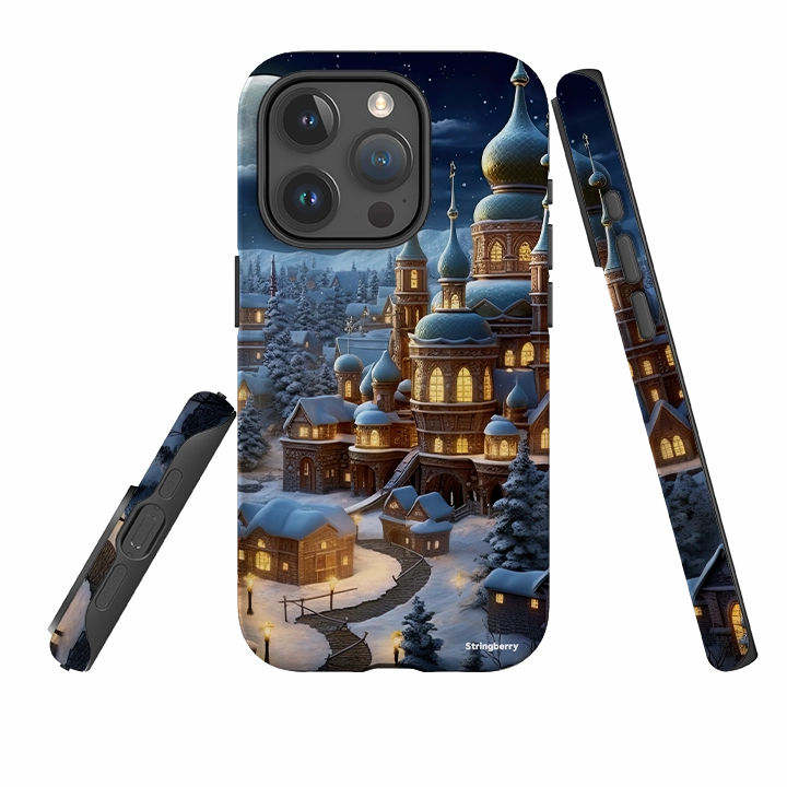Hybrid Material Build iPhone Tough Case - Orthodox Xmas