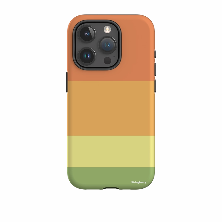 Raised Bezels iPhone Tough Case - Osaka Chroma