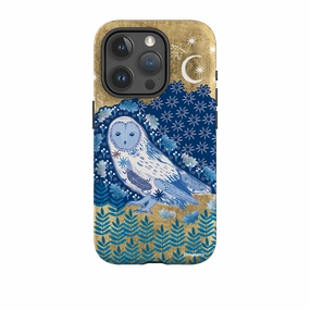 iPhone Tough Case - Owl By Emma Frances Grant Shock Absorber Durable Detail