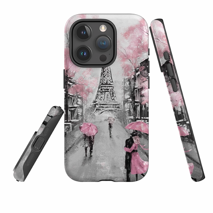 iPhone Tough Case - Paris Hybrid Pattern Texture