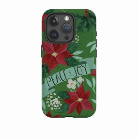 iPhone Tough Case - Peace and Joy By Abby Jacobs Luxury Detail Texture