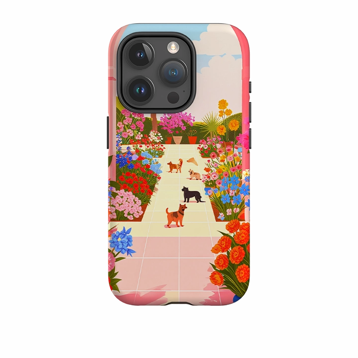 Personal Style iPhone Tough Case - Pets Garden