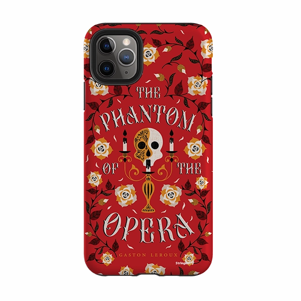 Flexible Pattern Luxury Shine iPhone Tough Case - Phantom Of The Opera By Jenny Zemanek
