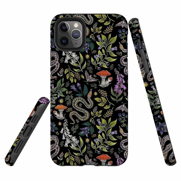 Comfort Texture Layer Slim Design iPhone Tough Case - Poisonous By Catherine Rowe