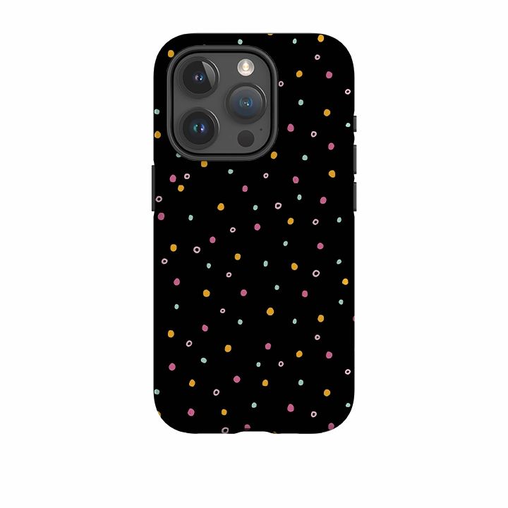 iPhone Tough Case - Polka Dots By Suzy Taylor Durable Material