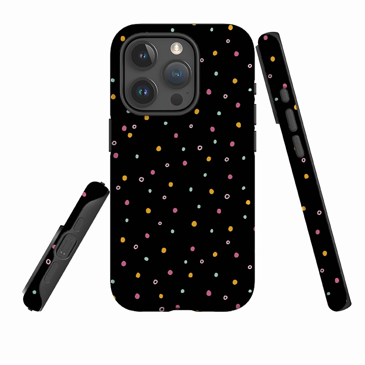iPhone Tough Case - Polka Dots By Suzy Taylor Everyday Protection