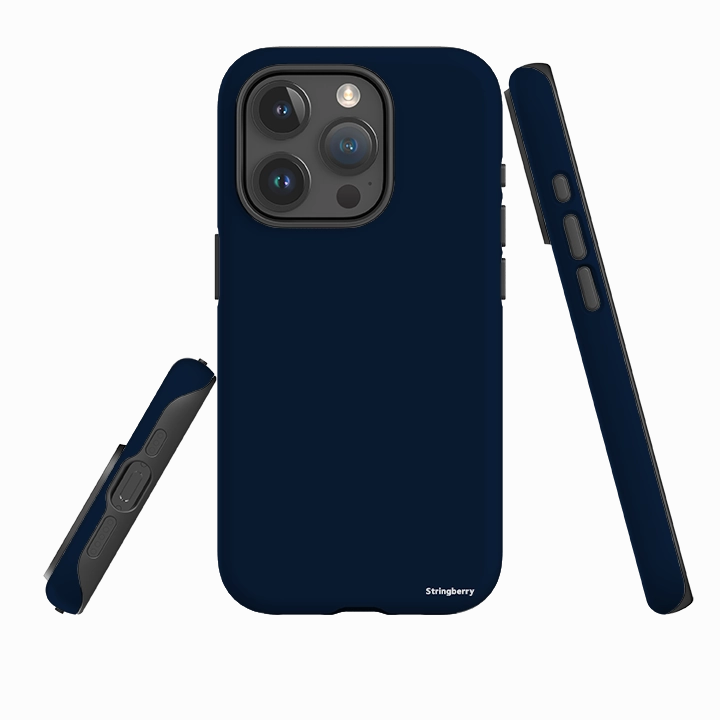 Luxury Feel iPhone Tough Case - Porto Blue