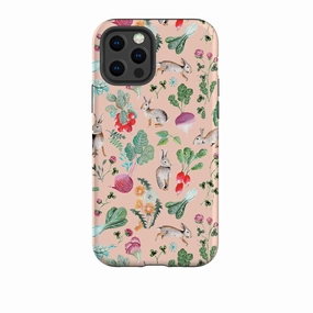 3D Effect iPhone Tough Case - Rabbits By Caroline Bonne Muller