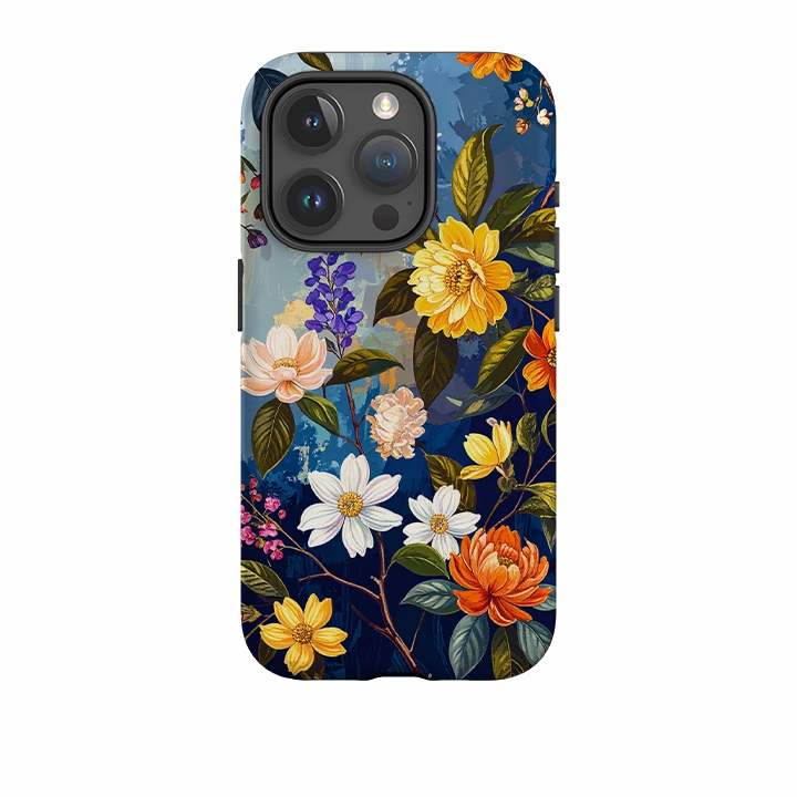 Rugged Grip iPhone Tough Case - Recife Floral