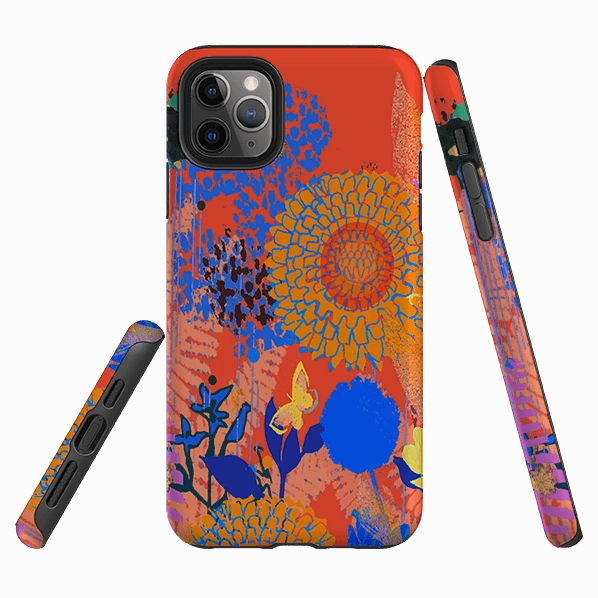 Luxury Detail Drop Defense iPhone Tough Case - Red Sky By Tiffany Lynch