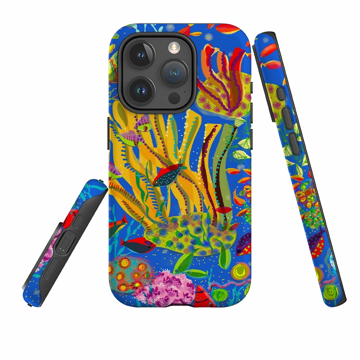 iPhone Tough Case - Reef By Sarah Campbell Classic Finish Portable Accessory