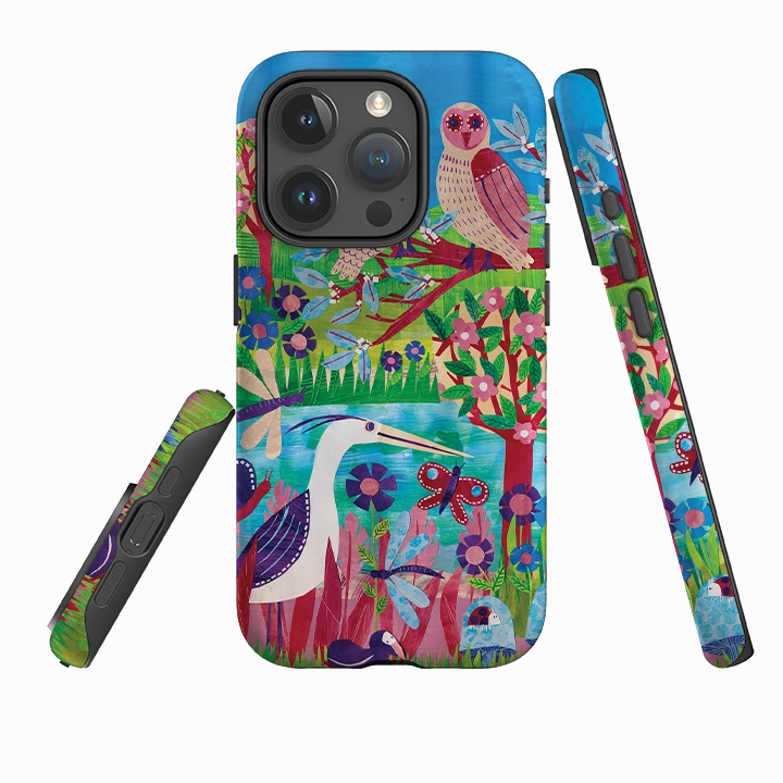 iPhone Tough Case - Riverside By Tracey English Slim Protection Light Design