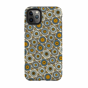 Refined Shield iPhone Tough Case - Roundels By Cressida Bell
