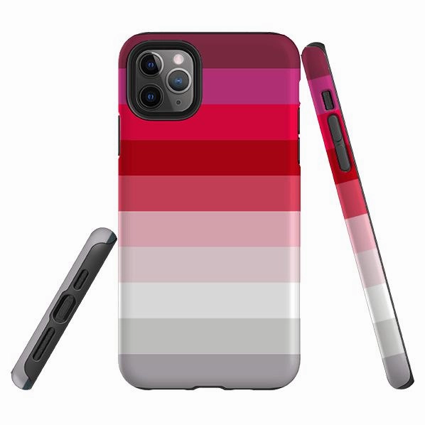 elegant design Luxury Coating iPhone Tough Case - Ruby Horizon By Kitty Joseph