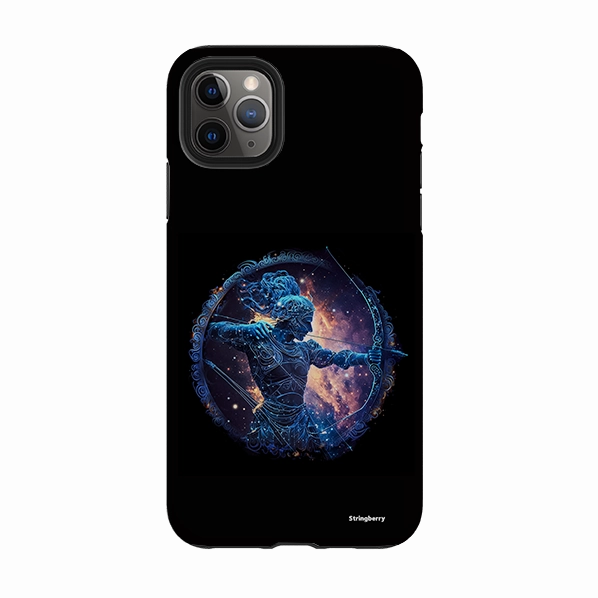 Travel Essential Portable Case iPhone Tough Case - Sagittarius