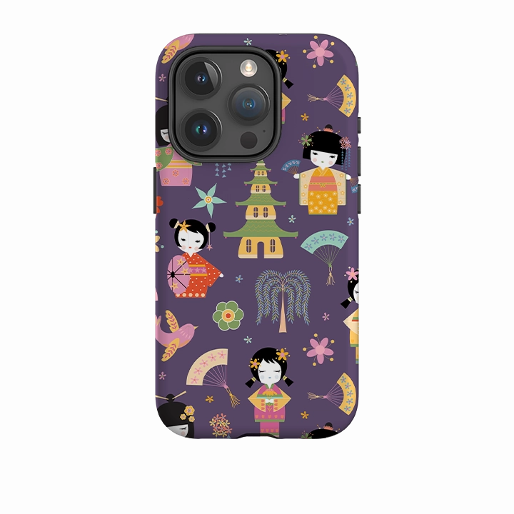 Premium Edge iPhone Tough Case - Sakura By Suzy Taylor