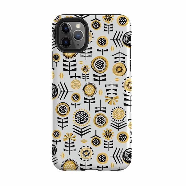 Soft Surface Smooth Grip Layer iPhone Tough Case - Scandi Summer By Ali Brookes