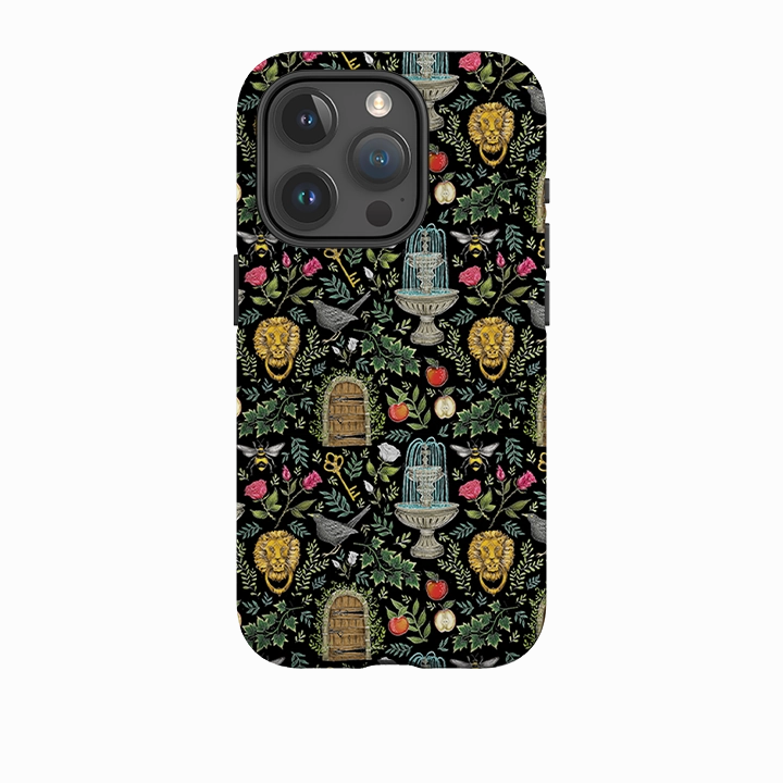 Lightweight Shell iPhone Tough Case - Secret Garden By Catherine Rowe