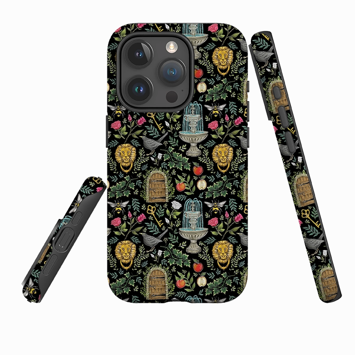 iPhone Tough Case - Secret Garden By Catherine Rowe Subtle design