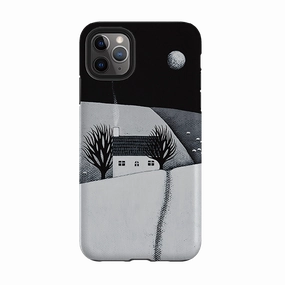 anti dust iPhone Tough Case - Sheep Fields By Natasha Newton