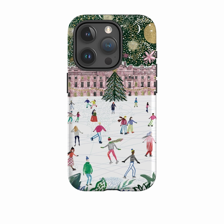 iPhone Tough Case - Skating At Somerset House By Emma Frances Grant Refined Shield