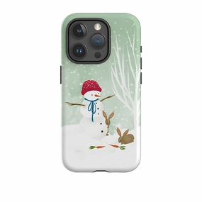 Impact Guard iPhone Tough Case - Snowman By Katherine Quinn