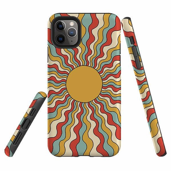 iPhone Tough Case - Solar metal frame