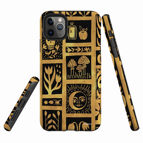 iPhone Tough Case - Spooky Season By Nina Pace Shock absorption High End Look