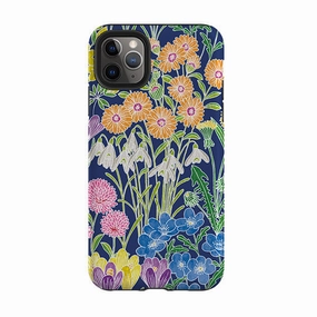iPhone Tough Case - Spring-2 By Natalie Pedetti Prack Portable Case Minimal Texture Layer