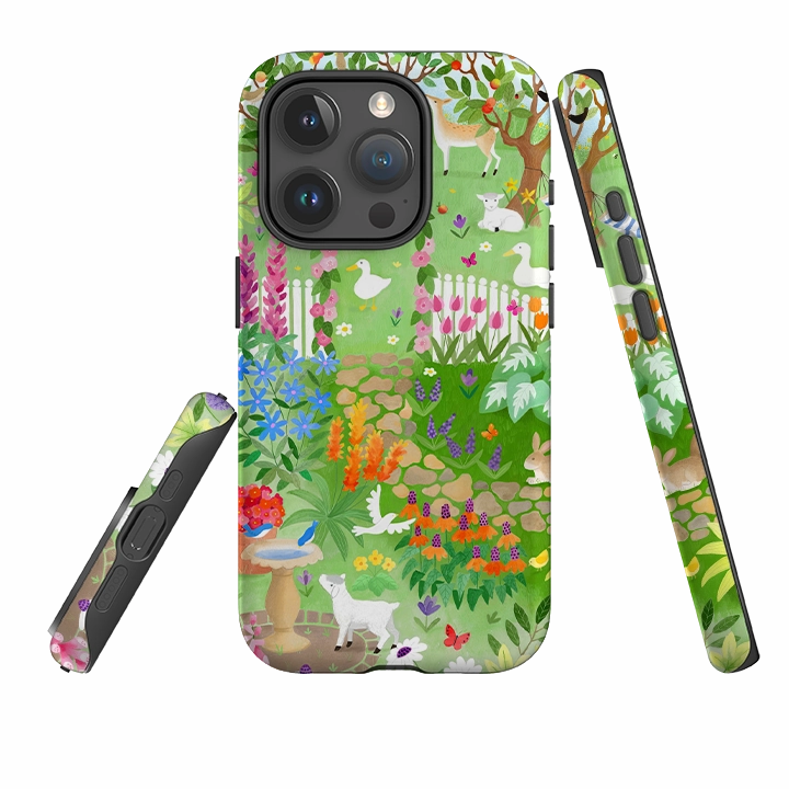 iPhone Tough Case - Spring By Bex Parkin Durable Layer