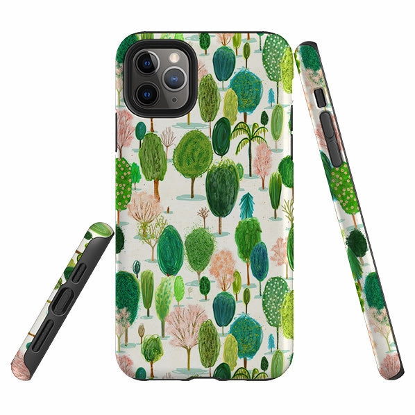 iPhone Tough Case - Spring In The Arboretum By Katherine Quinn Elegant Build