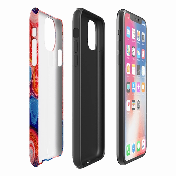 iPhone Tough Case - Strawberry Flexible Build Form Premium Finish