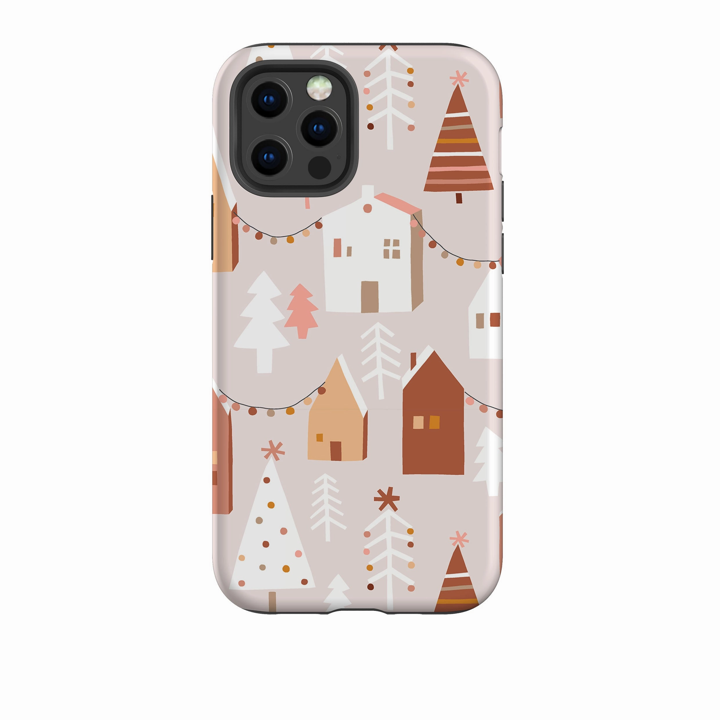 iPhone Tough Case - Street Xmas Gloss Surface Layer