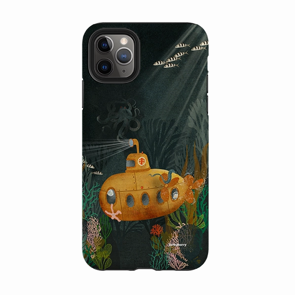 Stylish Color iPhone Tough Case - Submarine By Katherine Quinn