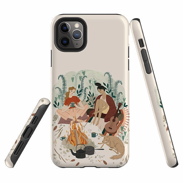 iPhone Tough Case - Summer Fire By Meghann Rader Pocket Size