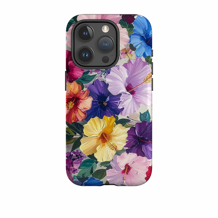 Comfort Build Comfort Grip iPhone Tough Case - Summer Floral Great Ashley