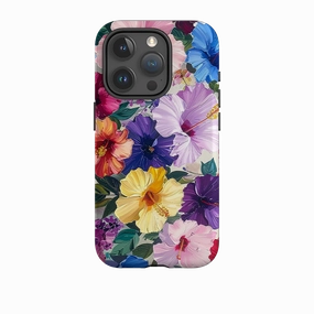 Comfort Build Comfort Grip iPhone Tough Case - Summer Floral Great Ashley