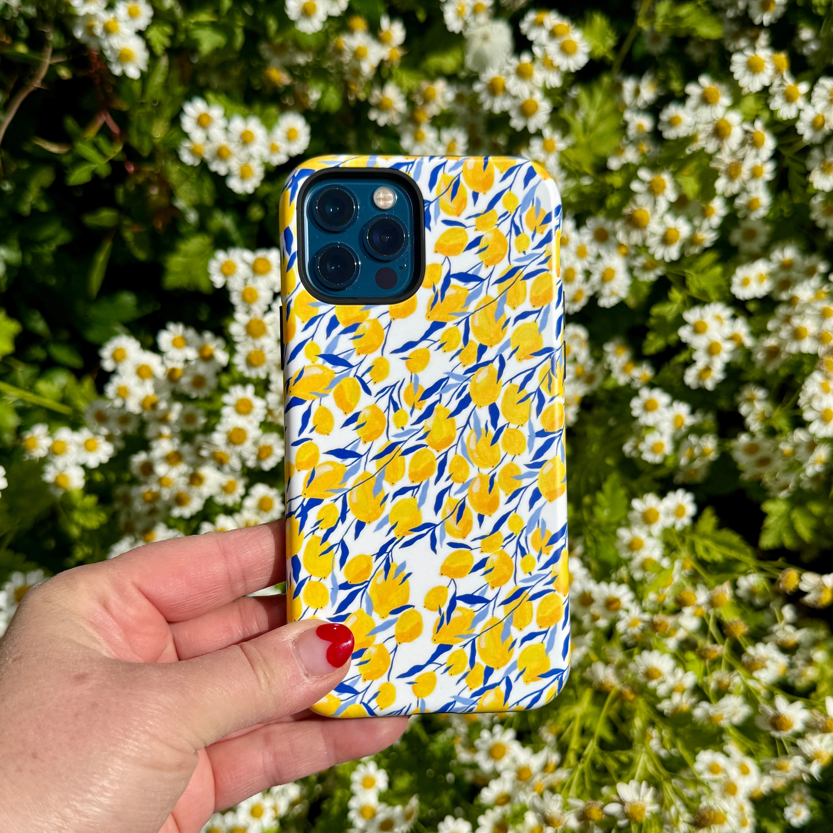 iPhone Tough Case - Summer Pattern By Madalina Andronic Rugged Feel