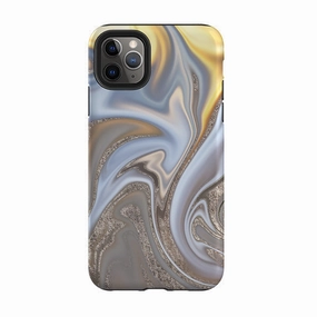 clean design Glossy Finish Look iPhone Tough Case - Sun Ice (case does not glitter)