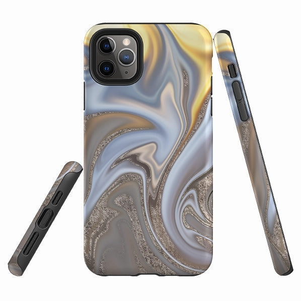 iPhone Tough Case - Sun Ice (case does not glitter) Scratch Block