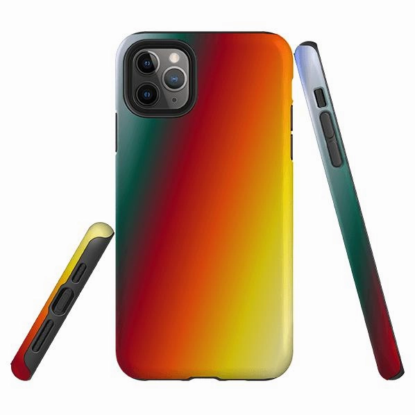 Urban Texture Soft Material iPhone Tough Case - Sun Sequence By Kitty Joseph