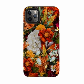 Minimal Pattern iPhone Tough Case - Sunrays Floral 1