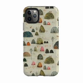 Portable Grip iPhone Tough Case - Sunset Mossy By Katherine Quinn